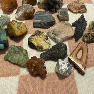 Assorted Natural Stone Collection - Multicolor
